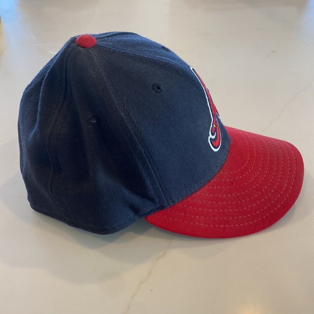 Atlanta Braves fitted Sz 7 56cm MLB - Picture 2 of 8